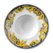 Assiette &agrave; P&acirc;tes Barocco en Porcelaine, ⌀275mm - Hendi
