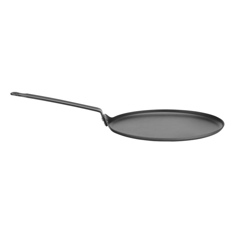 Po&ecirc;le &agrave; Cr&ecirc;pes Professionnelle Acier Carbone 284mm pour Cr&ecirc;pes et Tortillas - Hendi