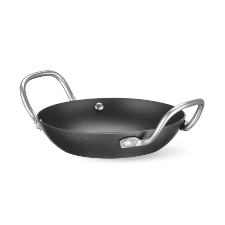 Po&ecirc;le de service professionnelle Acier Carbone ⌀144x60mm - Hendi