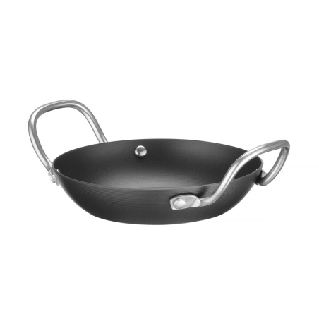 Po&ecirc;le de service professionnelle Acier Carbone ⌀144x60mm - Hendi