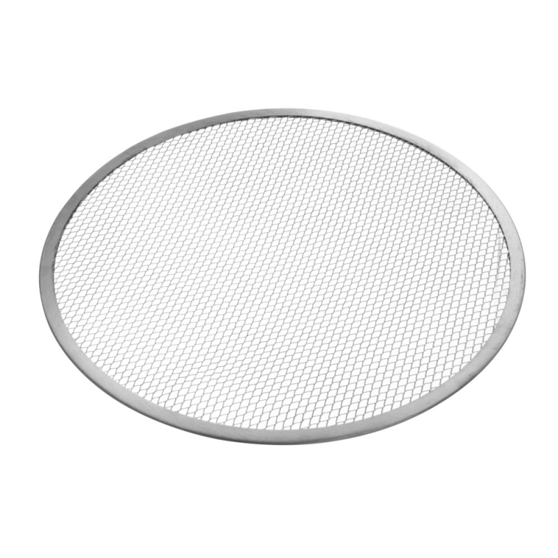 Plaque &agrave; pizza en grillage pour cuisson uniforme, ⌀600mm - Hendi