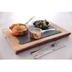 Mini Po&ecirc;le de Pr&eacute;sentation Professionnelle ⌀120x(H)30mm 3 Plis Cuivre Inox - Hendi