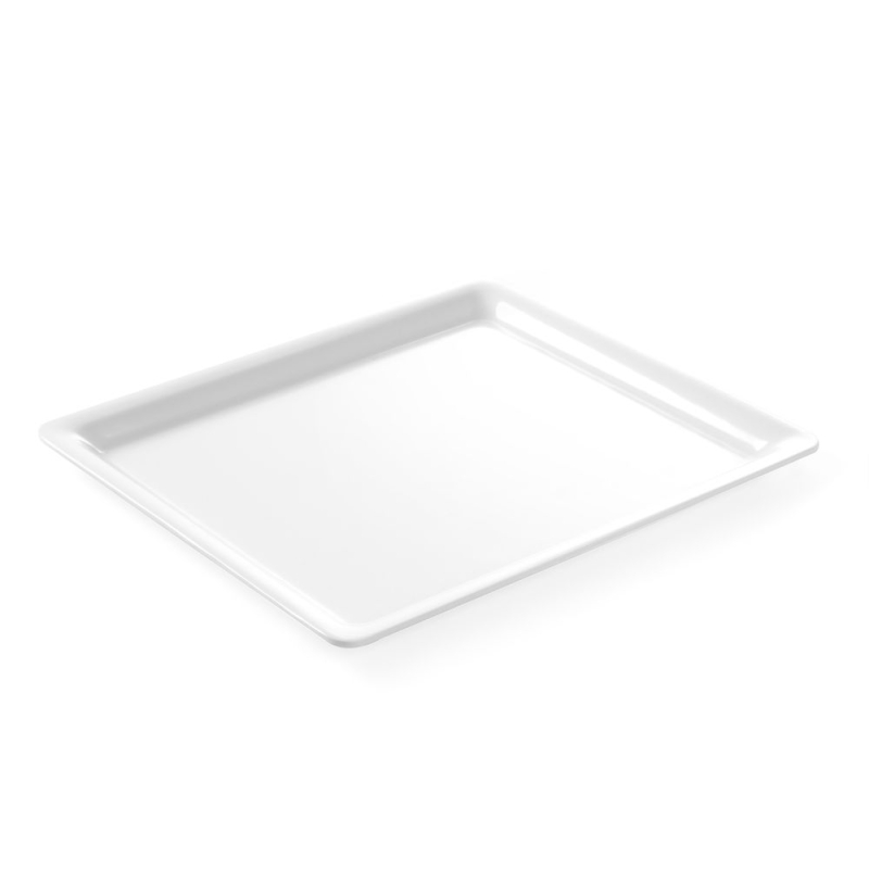 Plateau Gastronorme GN 2/3 Bord Fin Acier Inoxydable 354x325x20mm - Hendi