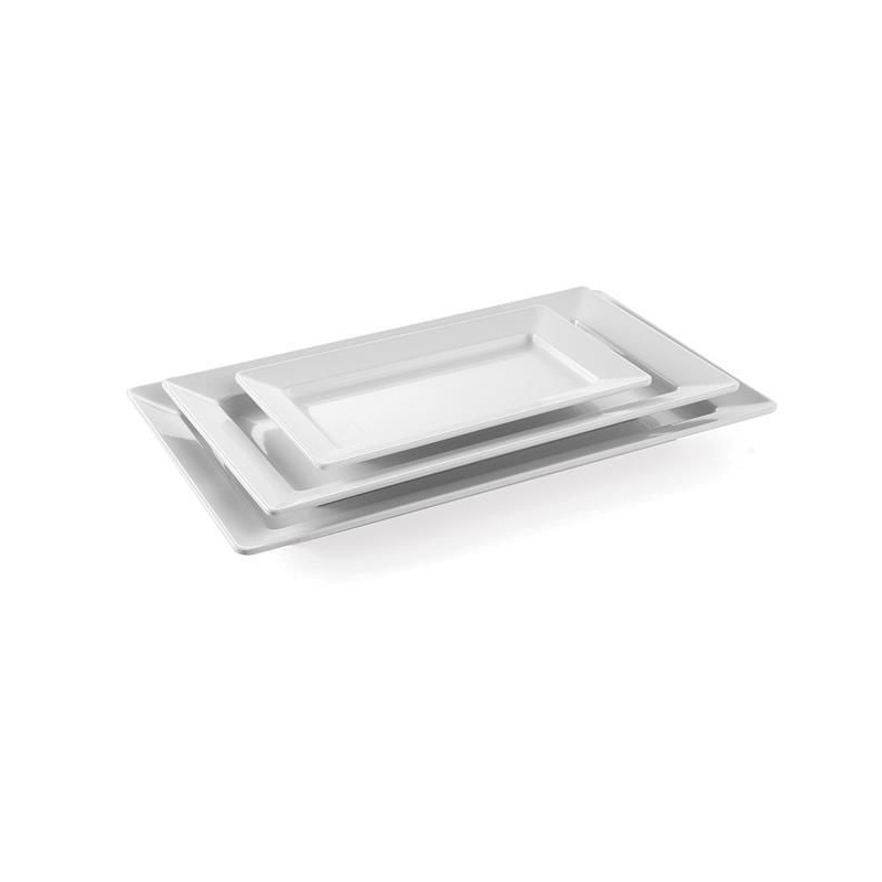 Plateau rectangulaire professionnel GN en acier inoxydable 495x270x56mm - Hendi