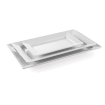 Plateau rectangulaire professionnel GN en acier inoxydable 495x270x56mm - Hendi