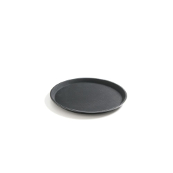 Plateau de service rond professionnel HENDI, noir, &Oslash;350mm - Hendi