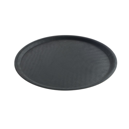 Plateau Rond Professionnel Noir ⌀400mm HENDI - Hendi
