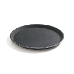 Plateau rond de service noir HENDI ⌀500mm - Hendi