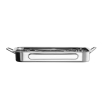 Plat &agrave; four professionnel en Inox 385x275x(H)60mm - Hendi