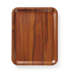 Plateau de Service Rectangulaire Antid&eacute;rapant Stratifi&eacute; Acajou 460x360mm AmerBox - Hendi