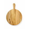 Planche &agrave; Servir en Bois d'Olivier Charcuterie Fromage &Oslash;320mm - Hendi
