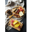 Planche &agrave; Servir en Bois d'Olivier Charcuterie Fromage &Oslash;320mm - Hendi