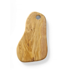 Plateau &agrave; fromage en bois d'olivier avec poign&eacute;e, 350x210x18mm - Hendi