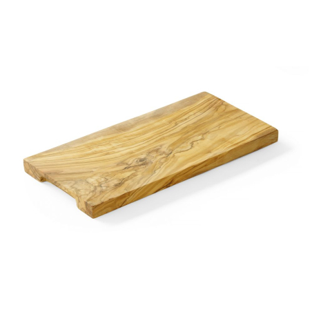 Planche &agrave; servir en bois d'olivier, 300x150mm - Hendi
