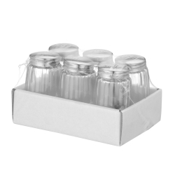 Poivri&egrave;re en Verre et Inox ⌀40x70mm - Hendi