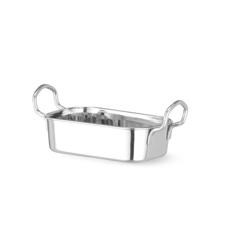 Plat &agrave; snack rectangulaire professionnel 196x95x70mm - Hendi