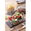 Plat &agrave; snack rectangulaire professionnel 196x95x70mm - Hendi