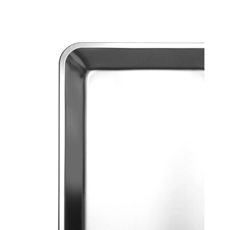 Plateau de service GN 1/1 inox bord large 530x325x20mm - Hendi