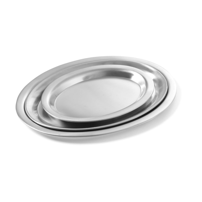 Plateau &agrave; caf&eacute; ovale professionnel 200x140mm - Hendi