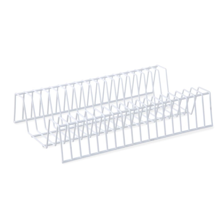 Porte-disques pour Coupe-L&eacute;gumes, Capacit&eacute; 18 Disques, 400x250x(H)90mm - Hendi