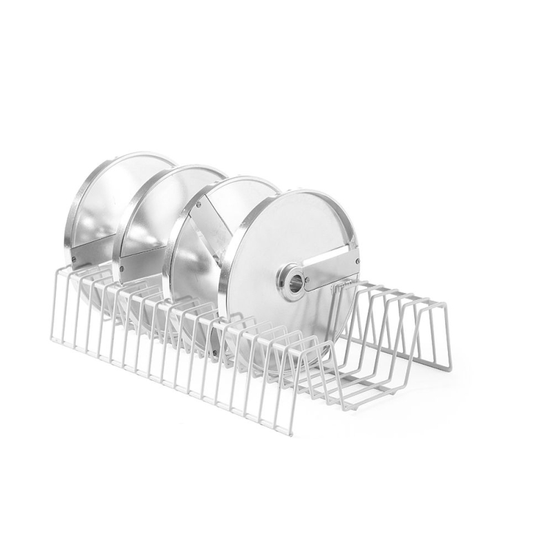 Porte-disques pour Coupe-L&eacute;gumes, Capacit&eacute; 18 Disques, 400x250x(H)90mm - Hendi