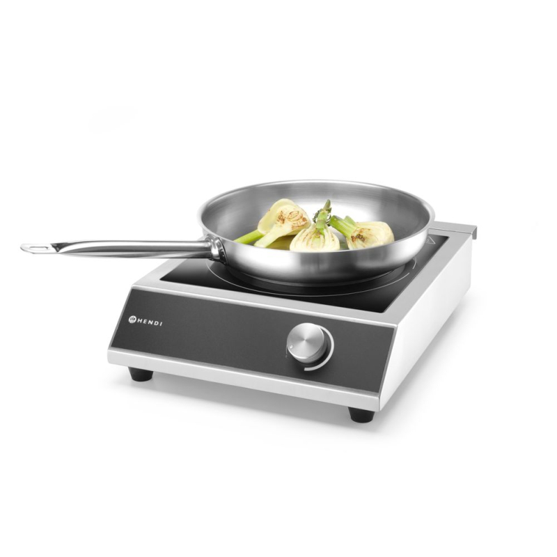 Plaque de cuisson &agrave; induction professionnelle 3500W Profi Line - Hendi