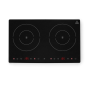 Plaque de cuisson &agrave; induction double professionnelle 3500W Kitchen Line, 608x405mm - Hendi
