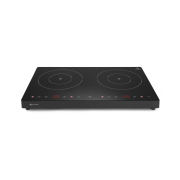Plaque de cuisson &agrave; induction double professionnelle 3500W Kitchen Line, 608x405mm - Hendi