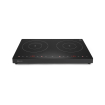 Plaque de cuisson &agrave; induction double professionnelle 3500W Kitchen Line, 608x405mm - Hendi