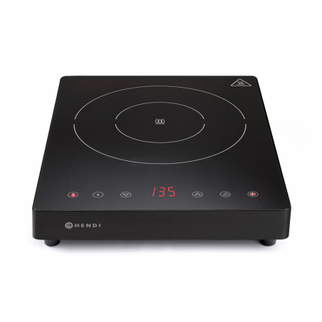Plaque de cuisson &agrave; induction professionnelle 2000W Kitchen Line 297x411mm - Hendi