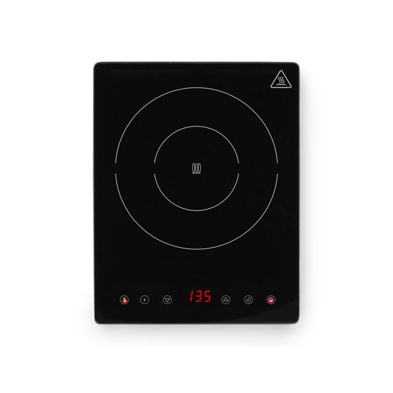 Plaque de cuisson &agrave; induction professionnelle 2000W Kitchen Line 297x411mm - Hendi