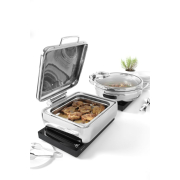 Plaque Chauffante &agrave; Induction Kitchen Line 800W, 460x315mm - Hendi
