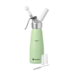 Siphon &agrave; Chantilly Professionnel en Aluminium 0,5L Vert Pastel - Hendi