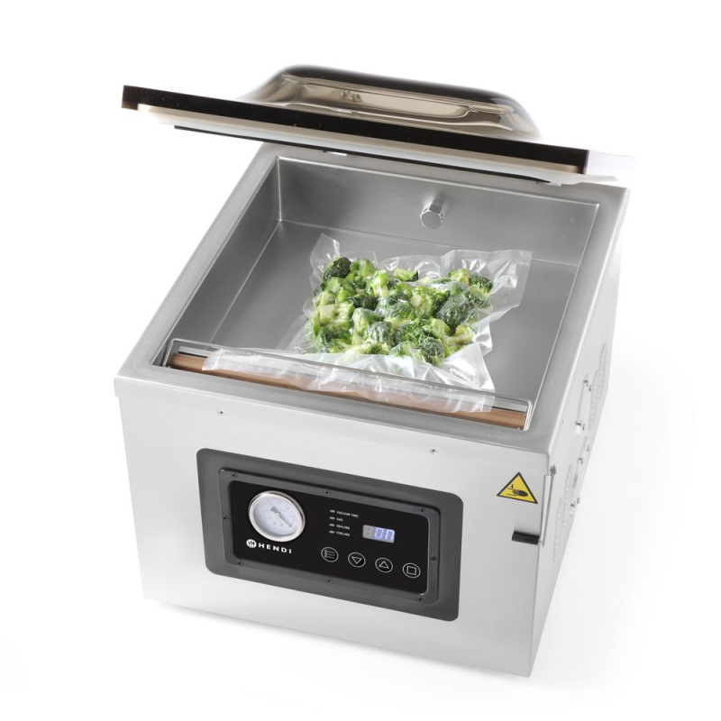 Sacs de cuisson sous vide, 450x350mm, 75&micro;m, pour machines &agrave; chambre - Hendi