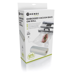 Sacs Sous Vide Gaufr&eacute;s en Rouleau 6000x200mm (2 pi&egrave;ces) - Hendi