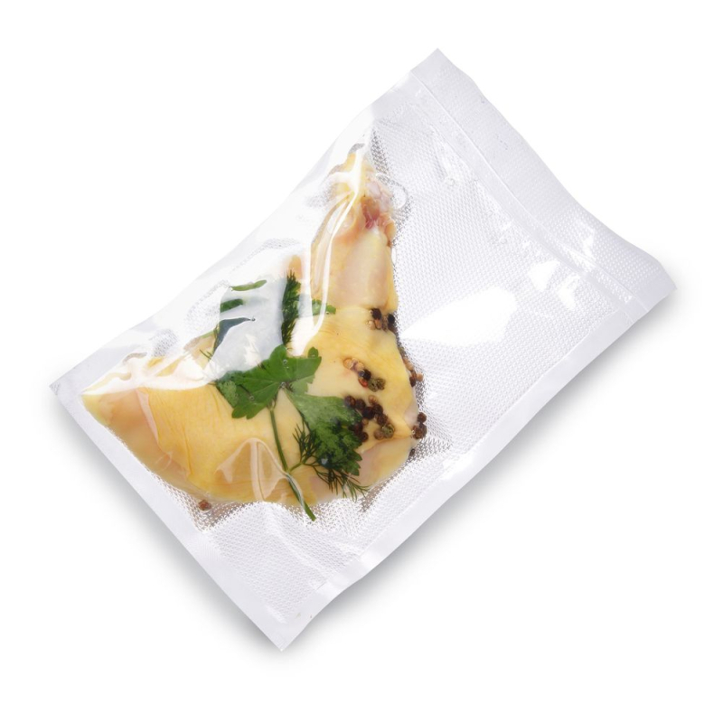 Sacs Sous Vide Gaufr&eacute;s 150x250mm, 100 unit&eacute;s, &Eacute;paisseur 75 &micro;m - Hendi