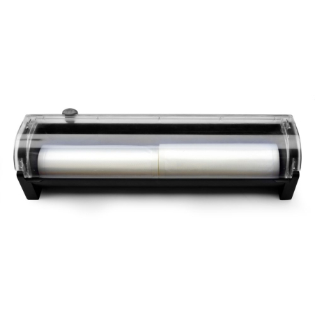 Support de rouleaux et sacs sous vide avec couteau pour machine &agrave; emballer Kitchen Line - Hendi