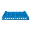 Rehausseur pour casier de lavage, 16 compartiments (112x112 mm), 500x500x(H)45mm - Hendi