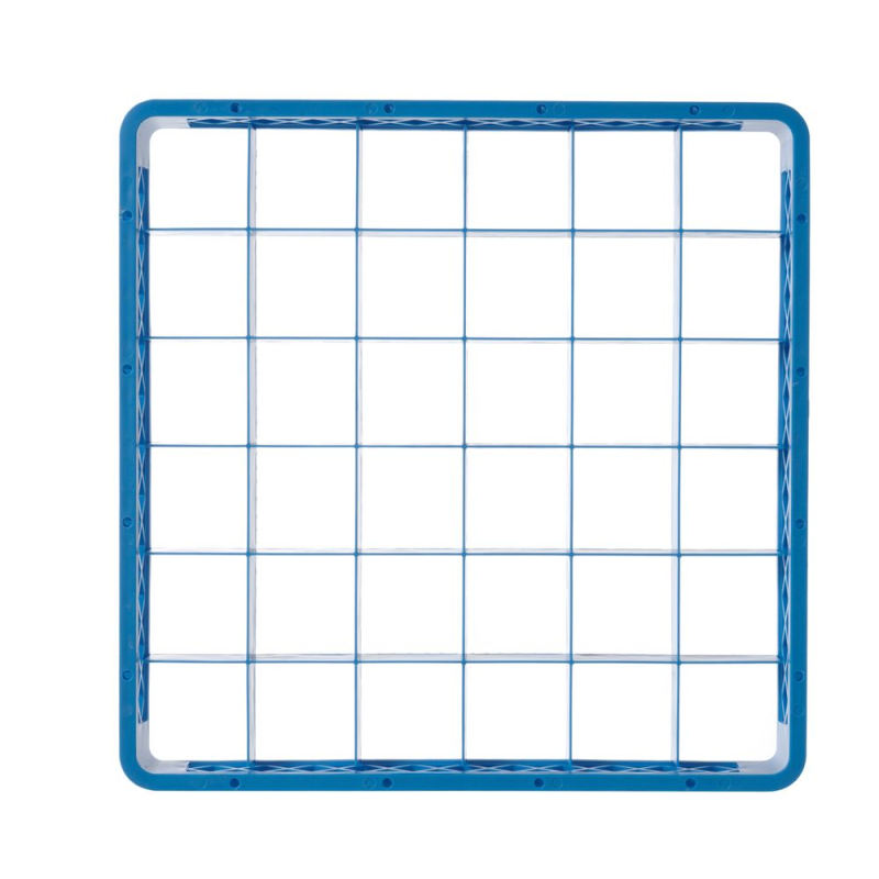 Rehausseur pour casier de lavage, 16 compartiments (112x112 mm), 500x500x(H)45mm - Hendi