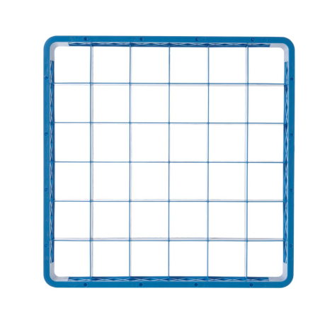 Rehausseur pour casier de lavage, 16 compartiments (112x112 mm), 500x500x(H)45mm - Hendi