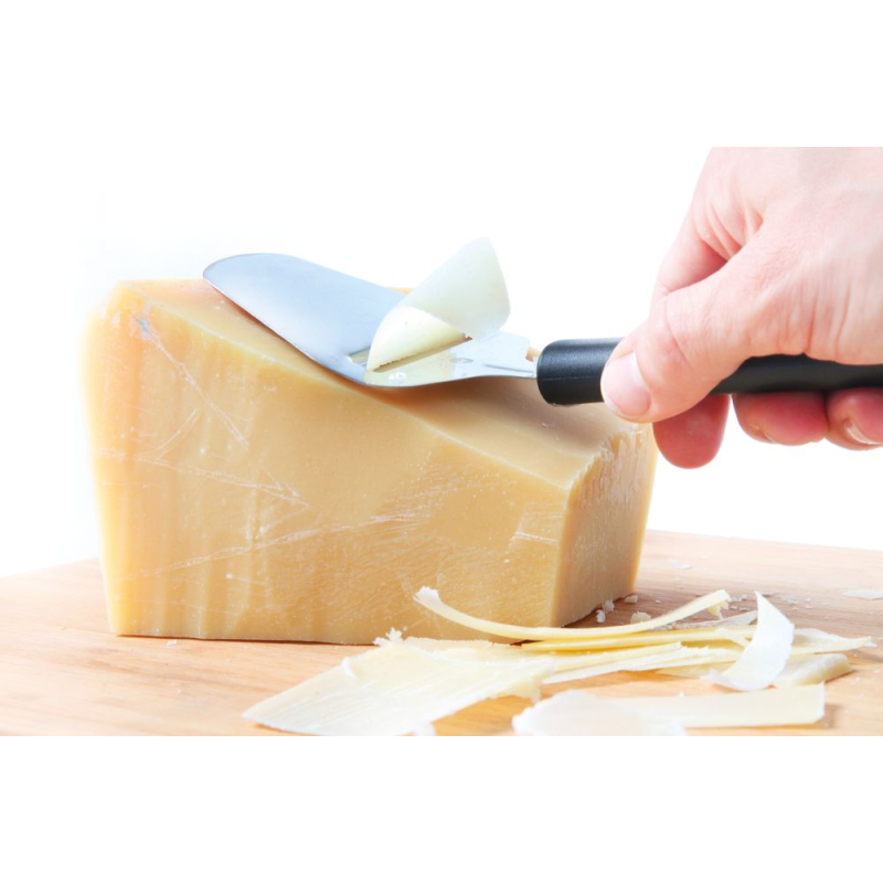 Rabot &agrave; fromage professionnel noir 200mm (L204 x H23mm) - Hendi