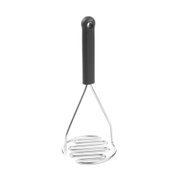 Presse-pur&eacute;e noir professionnel, poign&eacute;e ergonomique polypropyl&egrave;ne, ⌀95x230mm - Hendi