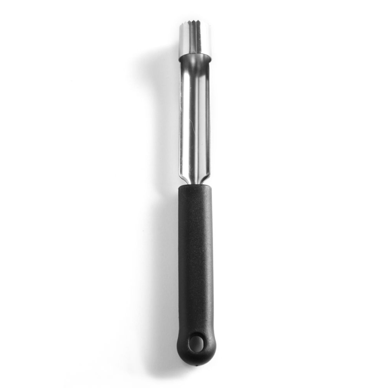 Vide-pommes professionnel en inox Noir - 215mm - Hendi