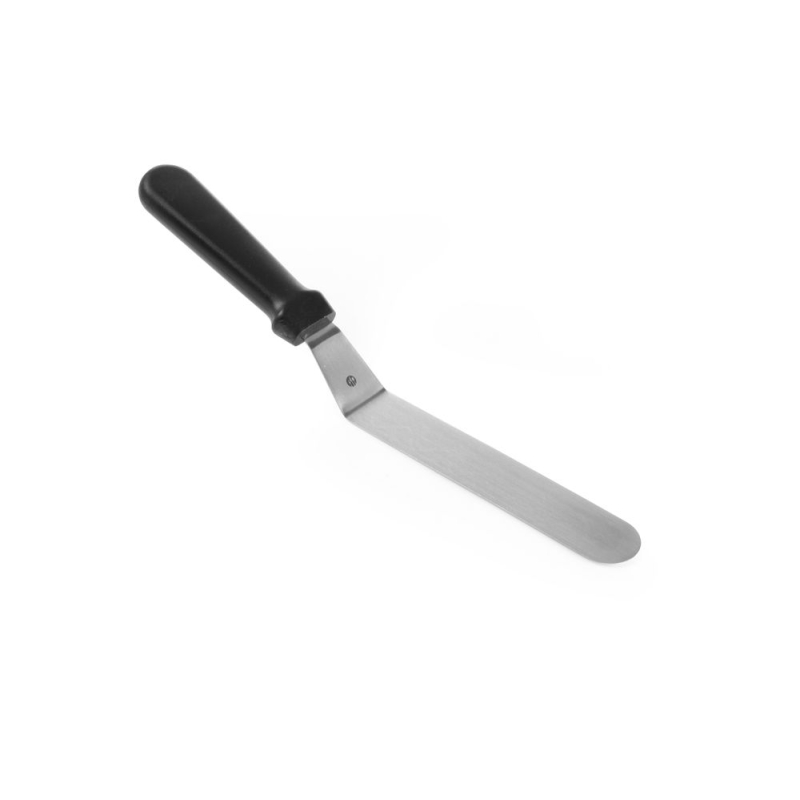 Spatule &agrave; cr&ecirc;pes professionnelle flexible noire 31x325mm - Hendi
