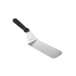 Spatule flexible de cuisine professionnelle en Polypropyl&egrave;ne et Inox, Robert Bronwasser, Noir 368x76mm - Hendi