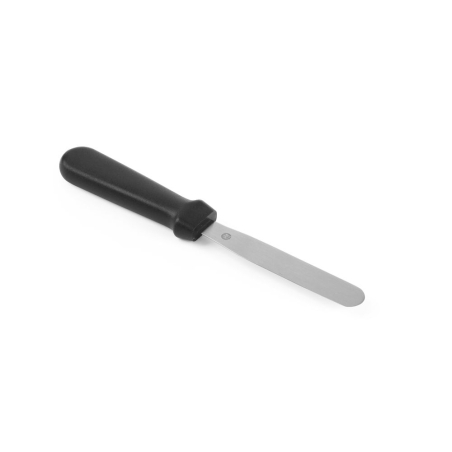 Spatule de confiserie flexible et lisse, 17x220mm, noire - Hendi