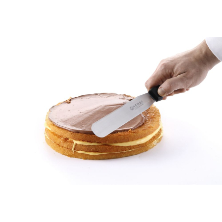 Spatule flexible de confiserie noire, design Robert Bronwasser, 31x335mm - Hendi