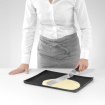 Spatule &agrave; cr&ecirc;pes flexible offset, noire, 38x376mm, con&ccedil;ue par Robert Bronwasser - Hendi