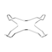 R&eacute;ducteur de grille professionnel 255x255 mm pour petites casseroles - Hendi