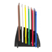 Set de 6 Planches &agrave; D&eacute;couper Professionnelles HACCP avec Rack - Hendi